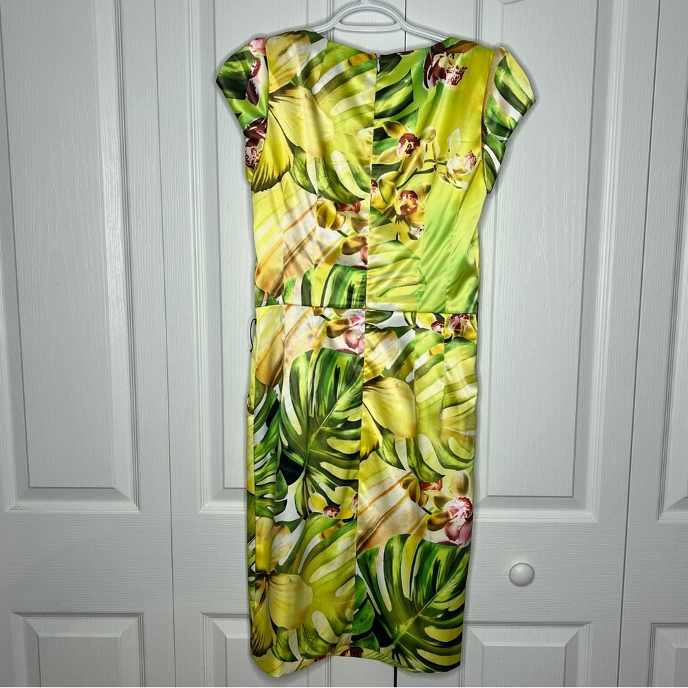 JOSEPH RIBKOFF Floral Shift Dress bright colours knee length size 8 - Picture 11 of 12